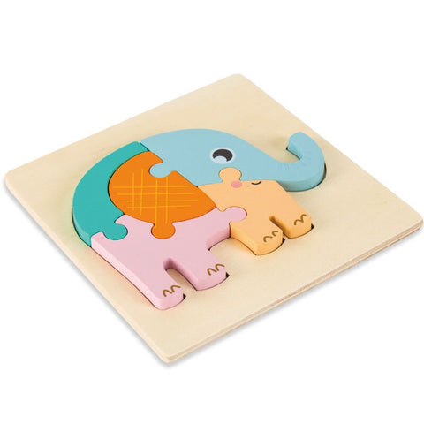 3DPuzzle™ Puzzle Montessori en bois