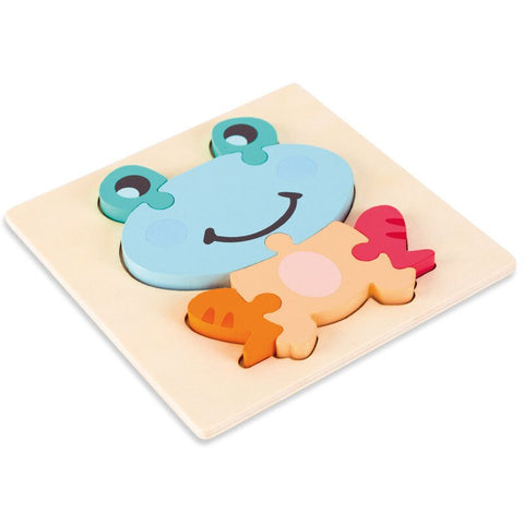 3DPuzzle™ Puzzle Montessori en bois