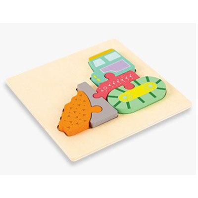 3DPuzzle™ Puzzle Montessori en bois