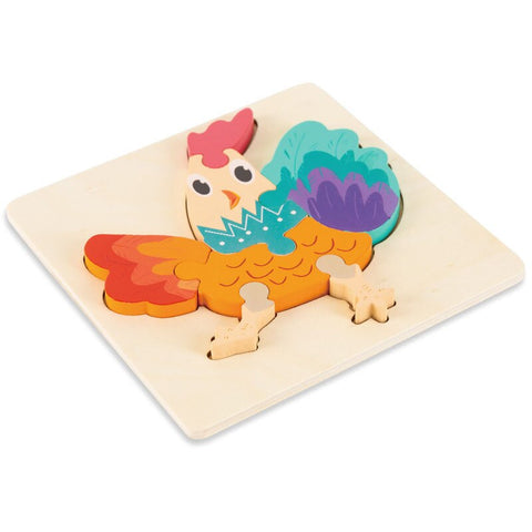 3DPuzzle™ Puzzle Montessori en bois